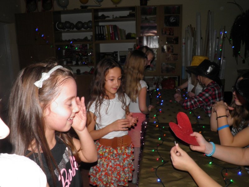 Zabawa andrzejkowo - integracyjna SP